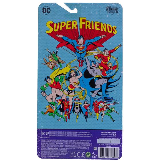 McFarlane DC Super Friends Riddler 6" Red Platinum Chase Retro Action Figure NIP - Picture 2 of 6